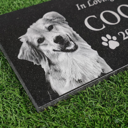 Custom Granite Pet Memorial