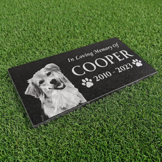 Custom Granite Pet Memorial